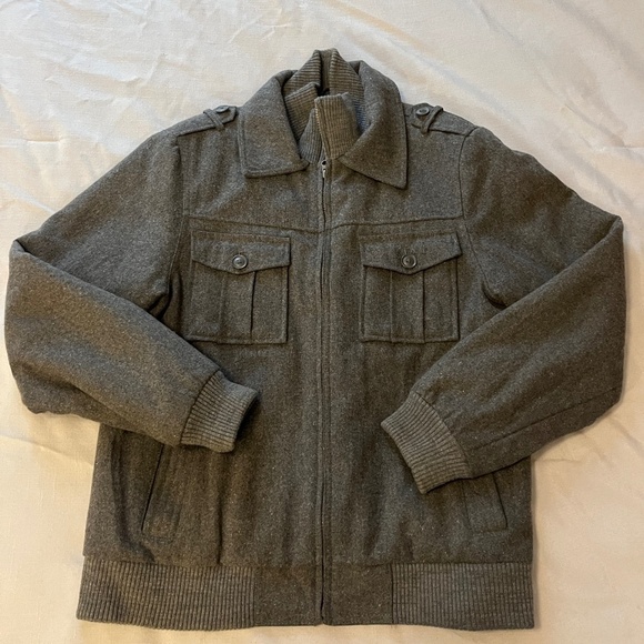 jf j.ferrar Other - J. Ferrar Utility Grey Winter Jacket